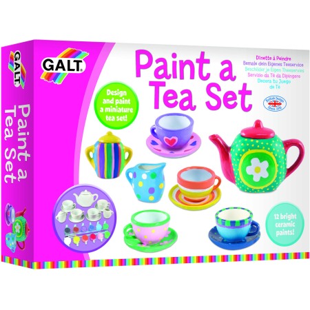 Educatie Gradinita Scoala - Set ceramica: Picteaza un set de ceai