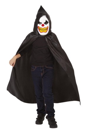 Accesorii carnaval - Set Clovn - Pelerina & masca