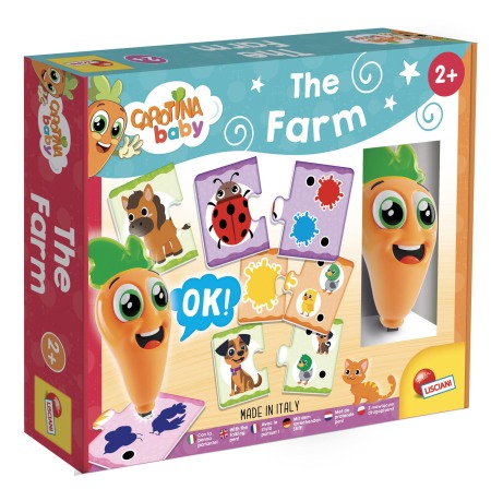 Litere numere limbaj - Set cu pix interactiv - Ferma vesela