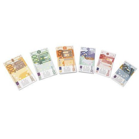 Jucarii Jocuri Activitati - Set de bani de jucarie (Euro)