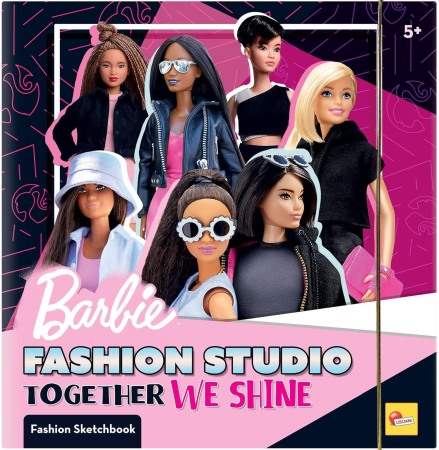 Alte activitati de creatie sau artistice - Set de colorat cu activitati Barbie - Fashion Studio