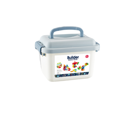 Jucarii pentru constructii - Set de constructie STEAM in cutiuta - Fun Blocks (26 piese)