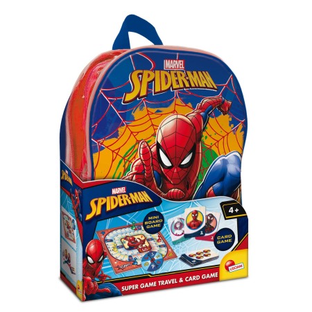 Educatie Gradinita Scoala - Set jocuri cu ghiozdanel - Spiderman