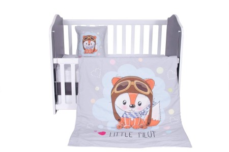 Lenjerii - Set lenjerie patut imprimeu Pilot