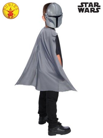 Accesorii carnaval - Set Mandalorian - Masca & Pelerina