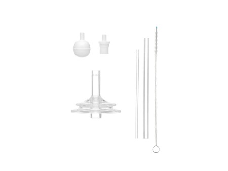 Biberoane si accesorii - Set paie cu supapa pentru biberon