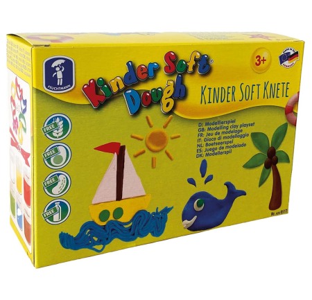 Educatie Gradinita Scoala - Set plastilina non-toxica - MAXI