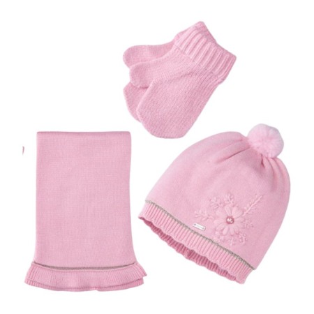 Accesorii - Set Rubor caciula cu fular si manusi  - Mayoral   3 ani