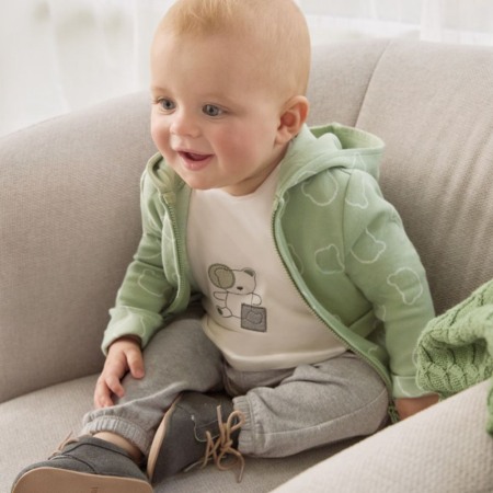 Haine  Incaltaminte Accesorii - Set trening 3 piese bumbac BCI - Mayoral 18 luni (86 cm)