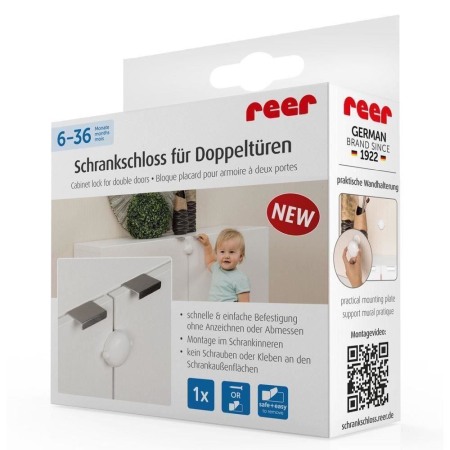 Protectii copii pentru casa - Siguranta pentru usi duble Reer 71020