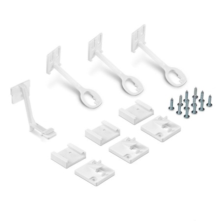 Protectii copii pentru casa - Sigurante pentru sertare si usi de dulapuri, 3 bucati, albe, Reer 71060