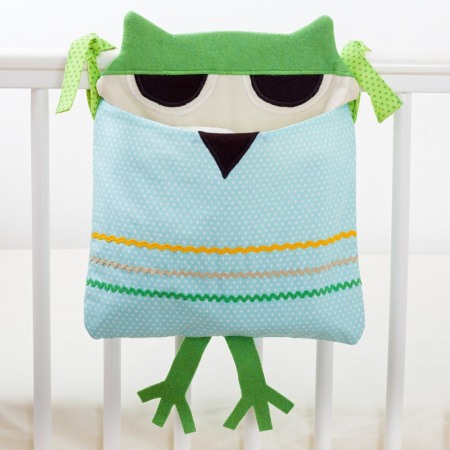 Mobilier Decoratiuni Textile - Suport pentru scutece Colectia bufnita