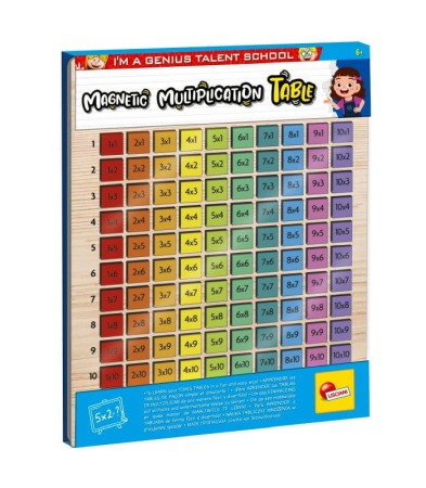 Jocuri matematice - Tabla inmultirii magnetica