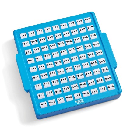 Jocuri matematice - Tablita pentru exersarea adunarii