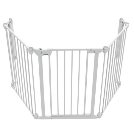 Porti si tarcuri de siguranta - Tarc de siguranta modular cu 3 panouri, metal alb, Noma N94054