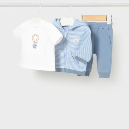 Haine  Incaltaminte Accesorii - Trening 3 piese bleu - Mayoral