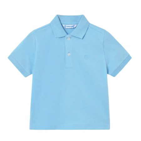 Noua colectie Mayoral - Tricou alb - Bleu- Mayoral