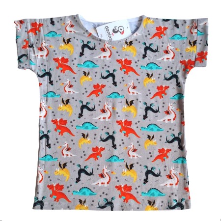 Tricouri - Tricou cu maneca scurta - Tiranosauri 8 ani