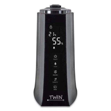 Umidificatoare - Umidificator cu ionizare si difuzor arome TWIN negru, Airbi BI3221