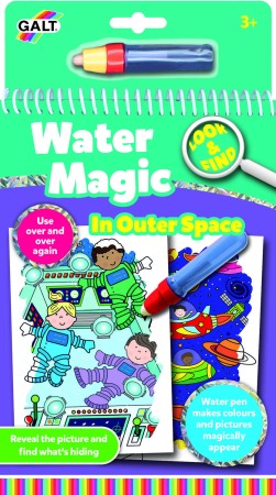 Desen si pictura - Water magic: Carte de colorat Spatiu