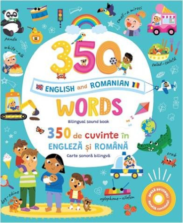 Cărți Sonore - 350 words in English and Romanian. 350 de cuvinte in engleza si romana (Carte sonora bilingva)