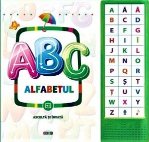 Cărți Sonore - ABC Alfabetul - Carte sonoră interactivă • Ascultă și învață literele