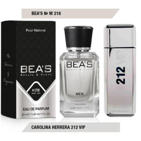 Parfumuri - Parfum BEA'S M 218 pentru Bărbați (50 ml) - Inspirat de Carolina Herrera 212 Vip