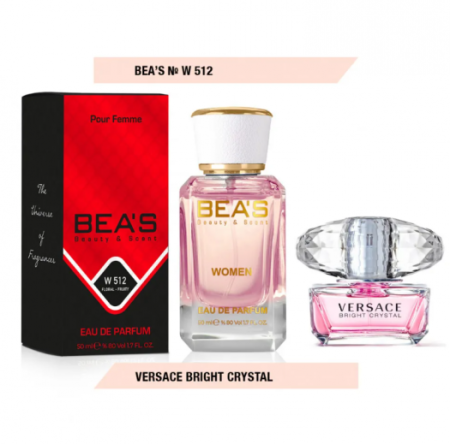 Parfumuri - Parfum BEA'S W 512 pentru Femei (50 ml) - Inspirat de Versace Bright Crystal