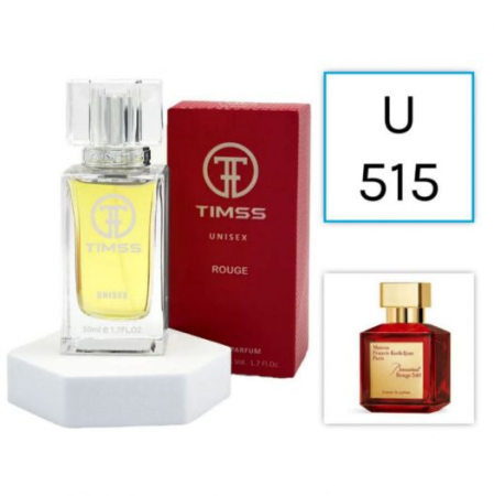 Parfumuri - Parfum TIMSS U 515 Rouge (50 ml) - Inspirat de Baccarat Rouge 540
