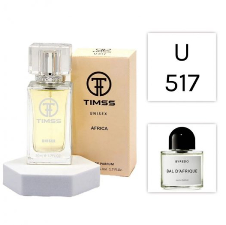 Parfumuri - Parfum TIMSS U 517 Africa (50 ml) - Inspirat de Bal d'Afrique Byredo
