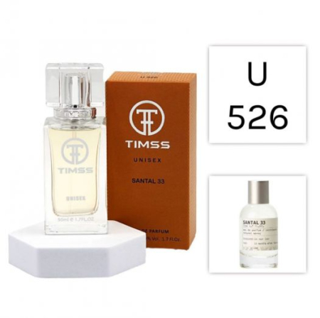 Parfumuri - Parfum TIMSS U 526 Santal 33 (50 ml) - Inspirat de Santal 33 Le Labo