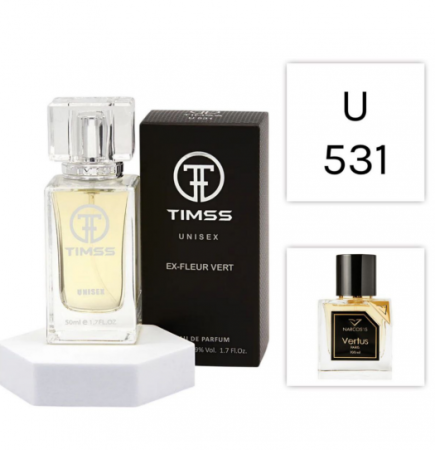 Parfumuri - Parfum TIMSS U 531 Ex-Fleur Vert (50 ml) - Inspirat de Narcos'is Vertus