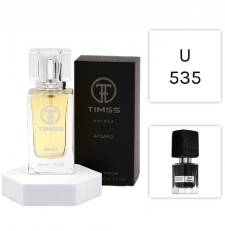 Parfumuri - Parfum TIMSS U 535 Afgano (50 ml) - Inspirat de Black Afgano Nasomatto