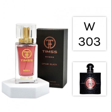 Parfum TIMSS W 303 Opium Black (50 ml) - Inspirat de Yves Saint Lauren Black Opium