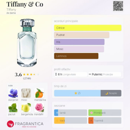 Parfum TIMSS W 332 Tifani Co (50 ml) - Inspirat de Tiffany & Co Tiffany [1]