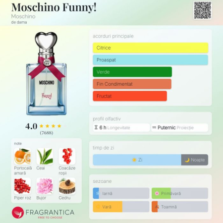 Parfum TIMSS W 338 Funny (50 ml) - Inspirat de Moschino Funny! [1]