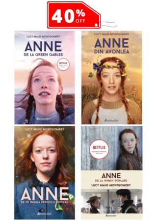 Literatura Artistică - Setul de 4 cărți Anne de la Green Gables (Precomandă) - Lucy Maud Montgomery