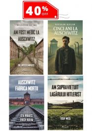 Biografii și Memorii - Setul Top 4 cărți Auschwitz (+ Carte Cadou Surpriză)