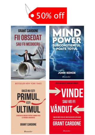 Cărți - Setul Top 4 Cărți de Business și Dezvoltare Personală (Ofertă Limitată)