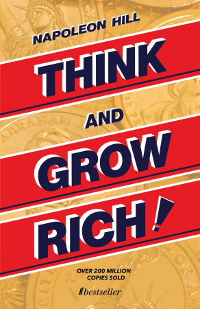 Cărți - Coperta cărții Think and Grow Rich - Napoleon Hill