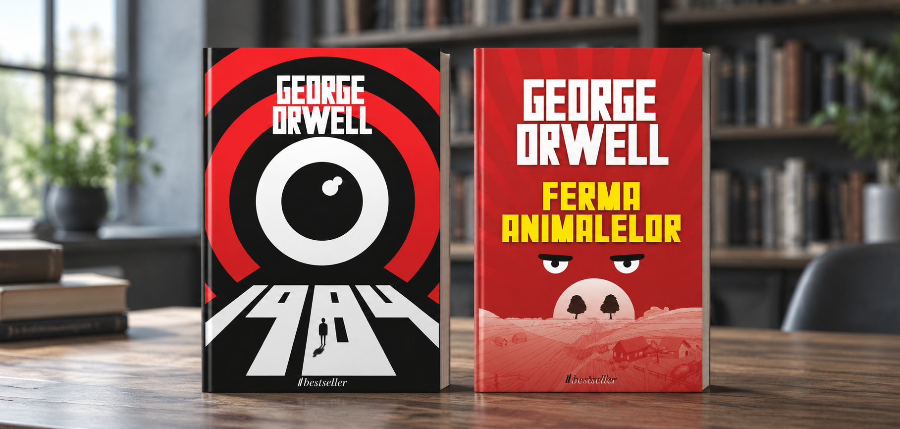 1984 sau Ferma animalelor: cu ce carte de George Orwell să începi?