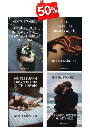 Poezie - Set de 4 volume de poezie de Nichita Stănescu - carte în română