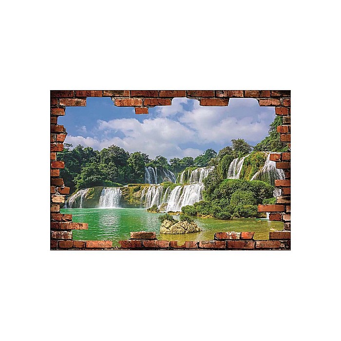 Sticker perete 3D cascada naturala [1]