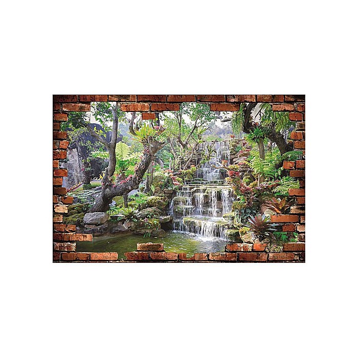 Sticker perete 3D cascada thailanda [1]