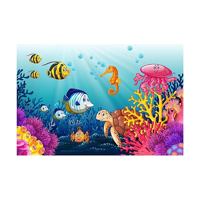 Sticker perete copii acvariu marin [1]