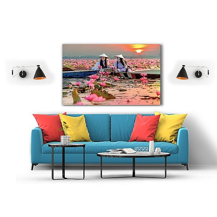 Tablou canvas asian lake [2]