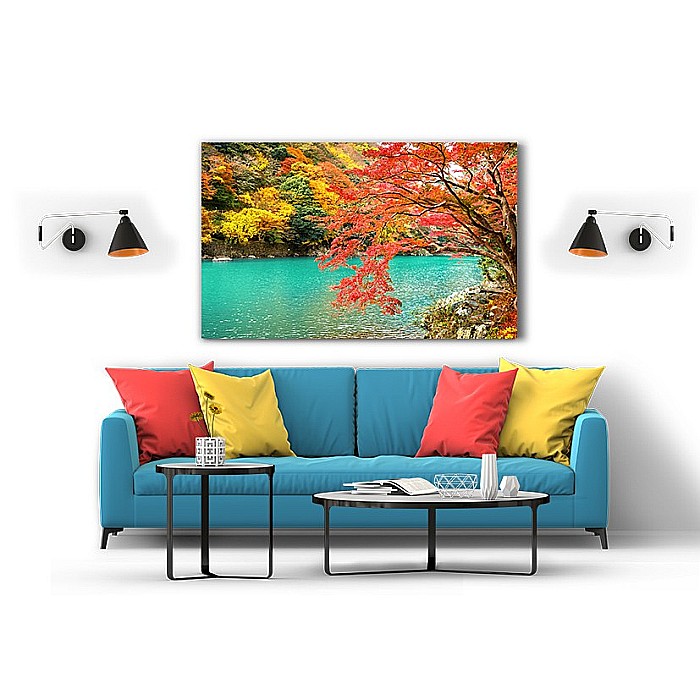 Tablou canvas autumn river [2]