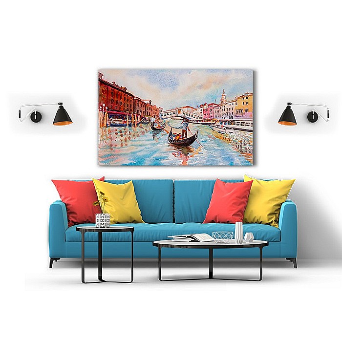 Tablou canvas canal Venetia [2]