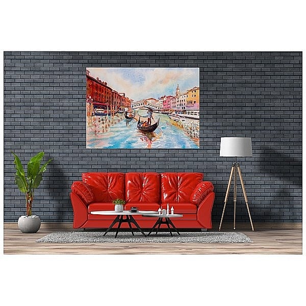 Tablou canvas canal Venetia [3]