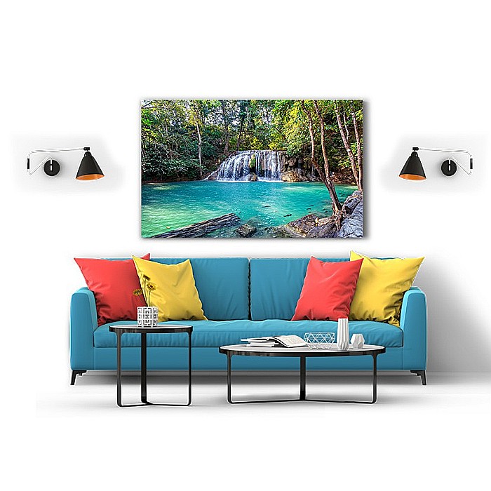 Tablou canvas cascada Erawan Thailanda [2]
